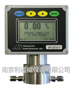 AII GPR-1500 GB在線10PPM手套箱專用微量氧變送器